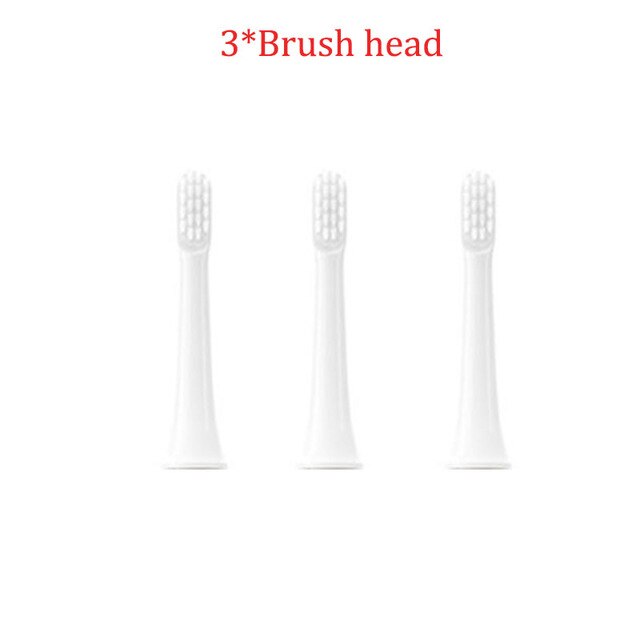 [Newest Version] Original Xiaomi Mijia T100 Mi Smart Electric Toothbrush 46g 2 Speed Xiaomi Sonic Toothbrush Whitening Oral Care: Only 3 Head