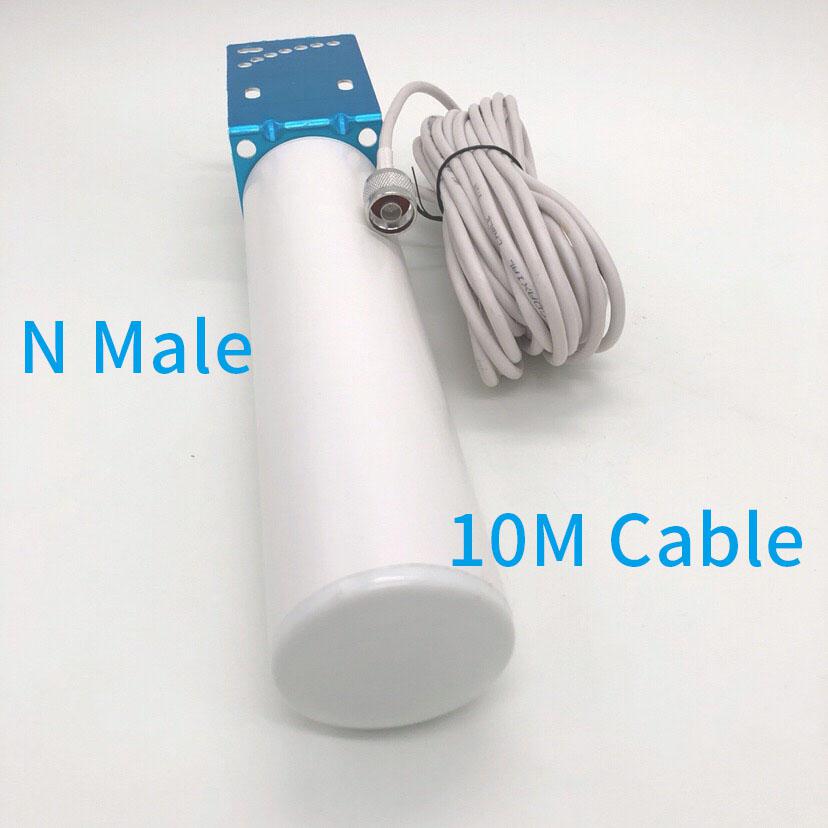 698-2700 mhz n omni antenn dual band antenn extern 3g 4g antenn 4g modem antenn gsm antenn lte antenn för modem repetidor: 10m n hane