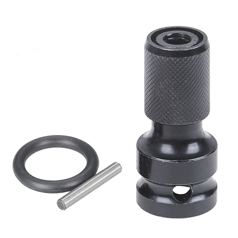 1/2 Inch Vierkant Tot 1/4 Inch Hex Ratel Socket Slagmoersleutel Socket Set Adapter Spanner Drive Converter Quick Release gereedschap: Rose