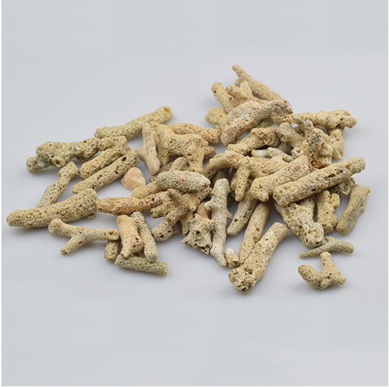 9 in 1 akvariefiltermaterial keramisk biokemisk boll akvarium medium akvarietillbehör nätpåse: Korallsand / 1000g
