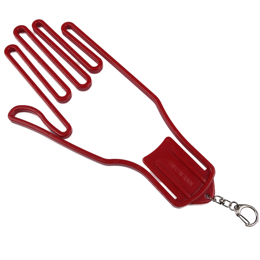 1pc Golf Handschuhe Bahre Halter Keeper Aufhänger Handschuhe Unterstützung Rahmen Halter Rack Trockner Shaper Zubehör Kunststoff mit Metall Buck