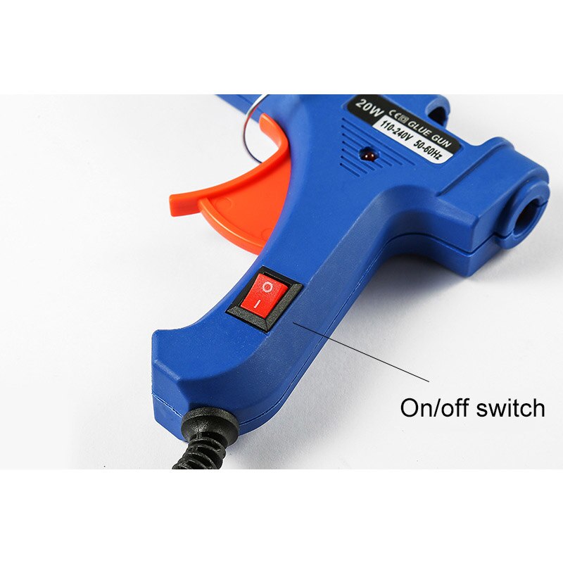 schmelzen Kleber Pistole Industrielle Mini Pistolen Thermo 20W Elektrische Wärme Temperatur Werkzeug schmelzen Kleber Stöcke für Hause DIY Handwerk Werkzeug