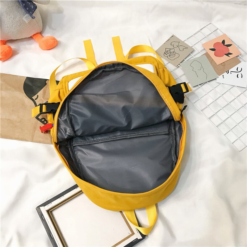 HOCODO Multi Tasche Frauen Rucksack unisex Schüler Bookbag Wasserdichte Nylon Große Kapazität Reise Rucksack Weibliche Schul