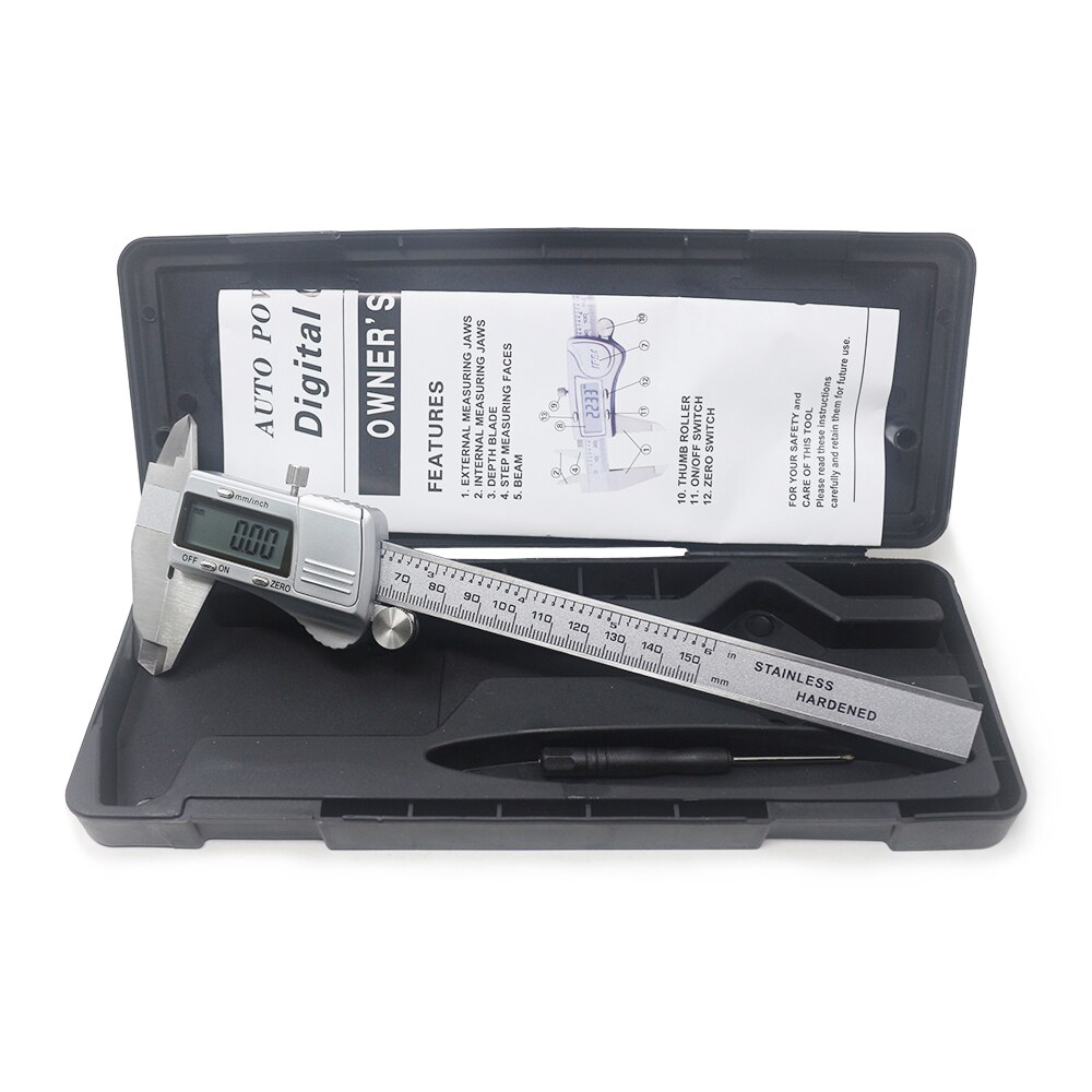 Digital calipers Stainless Steel High Precision Electronic Digital Vernier Caliper Measuring Tools 0-150mm caliper