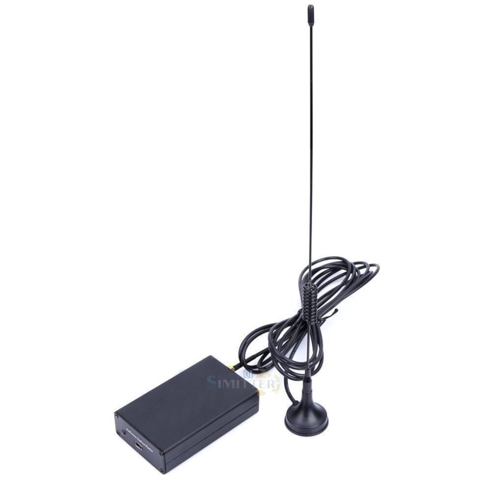 Ham Radio Receiver 100KHz-1.7GHz full Band UV HF RTL-SDR USB Tuner RTLSDR USB dongle with RTL2832u R820t2 RTL SDR Receiver