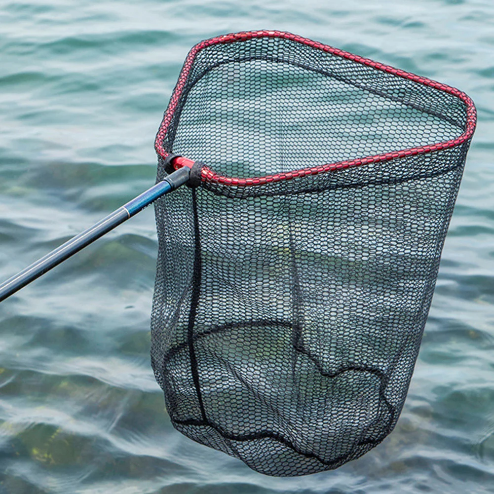 40-50cm Fishing Net Fish Landing Net Foldable Fishing Replacement Net For Freshwater Saltwater Fishing Net Replacement Netting