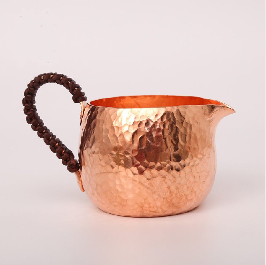 1pc 350ml pure copper hand made Milk Pitcher/Jug Latte Art Pitcher tea cup