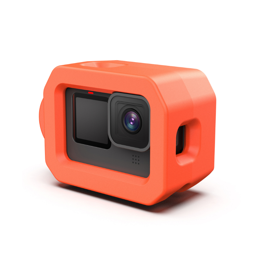 Para Gopro Hero 13 12 11 10 9 accesorios impermeable buceo flotante funda marco surf flotador de espuma