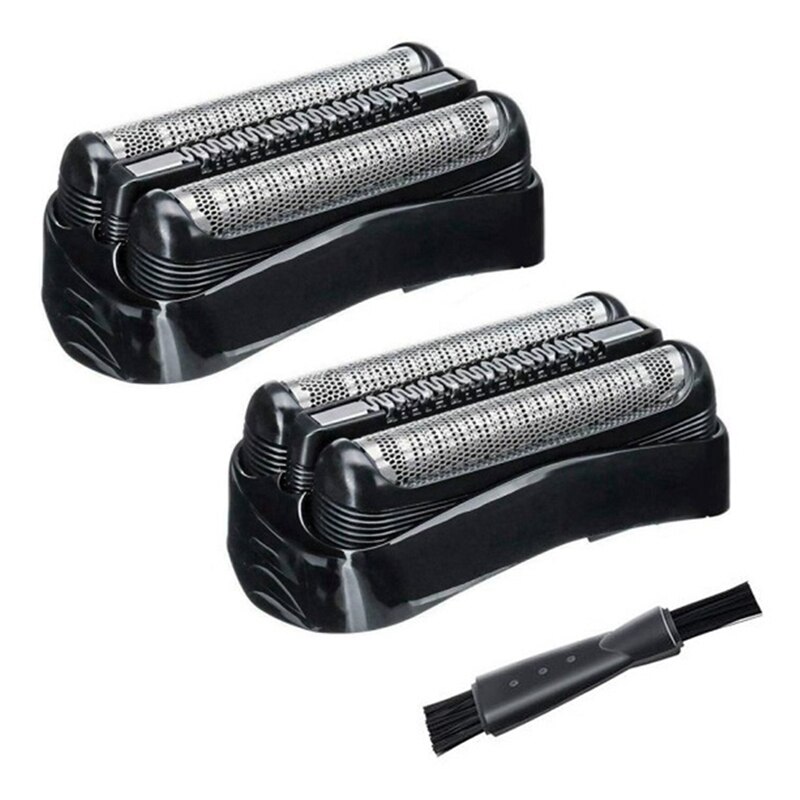 Cabezal de repuesto para afeitadora Braun Serie 3, 2 piezas, 301S,310S,320S,330S,340S,360S,3010S,3020S,3030S,3040 S, S: Default Title