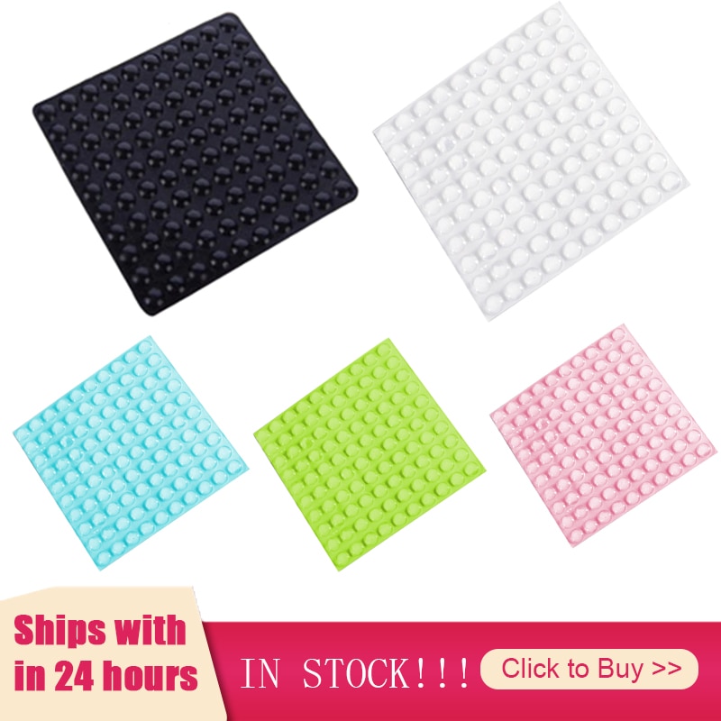 MountainAir Clear Rubber Cabinet Door Bumpers – Adhesive Pads & Damper Cushions For Kitchen