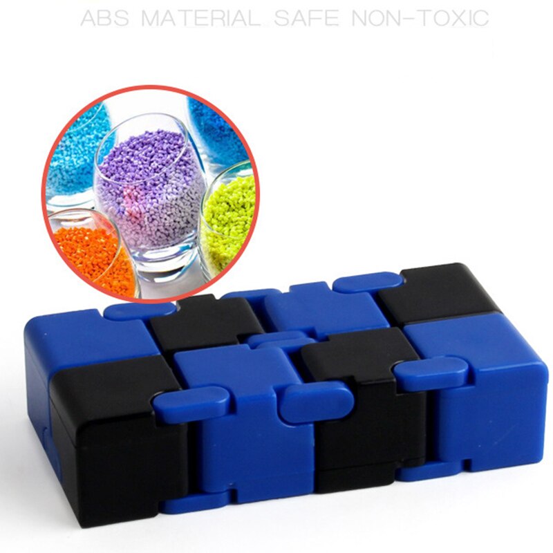 3D Unpack the toy Cube Mini Toy Finger EDC Anxiety Stress Relief Cube Blocks Children Funny Toys Plastic Model Education