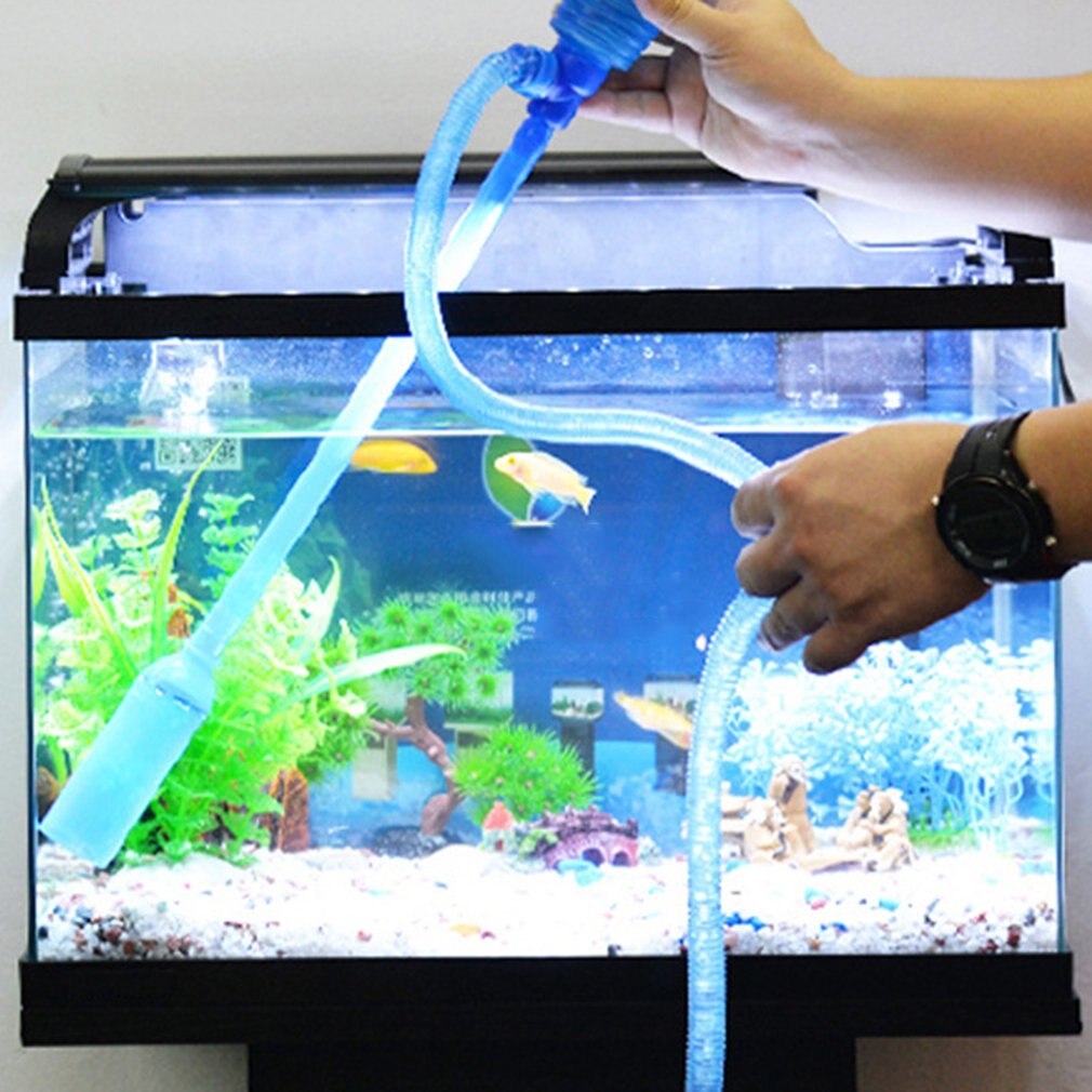 Aquarium fish tank water changer small fish tank semi-automatic water exchange water change sand washing device
