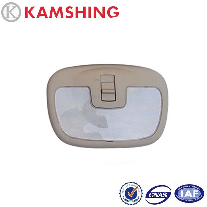 CAPQX para Chevrolet Epica 05-06, luz de lectura Interior de coche, montaje de techo Interior, lámpara de techo, parte trasera delantera, lámpara de noche: Beige Rear