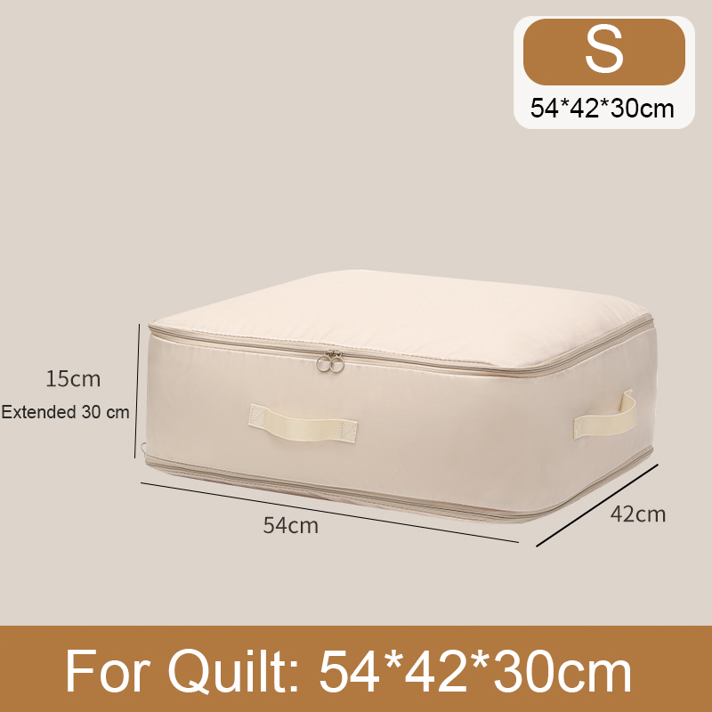 Quilt Storage Bag Bedroom Cloth Compression Bag Large Capacity Duvet Storage Bag Wardrobe Organizer Save Space Compressible Bag: Red