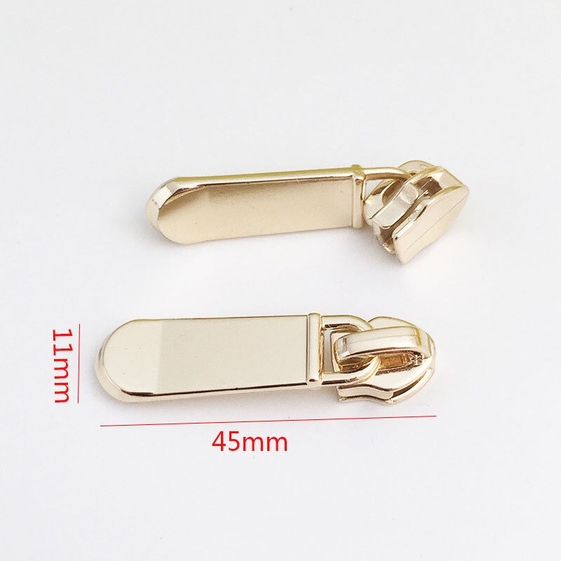 5 pièces 5 # fermeture métallique pour fermetures à glissière en Nylon sac vêtements Zipps tête tire Zip Kits de réparation bricolage accessoires de couture: No11