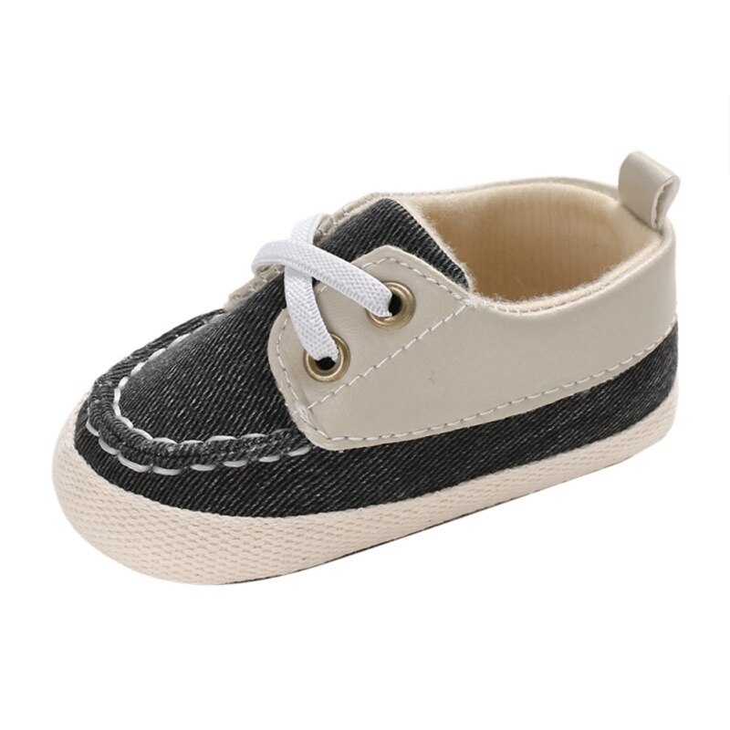Infant Kids Shoes Baby Boys Breathable Anti-Slip Shoes Sneakers Soft Soled Walking Shoes: black / 13
