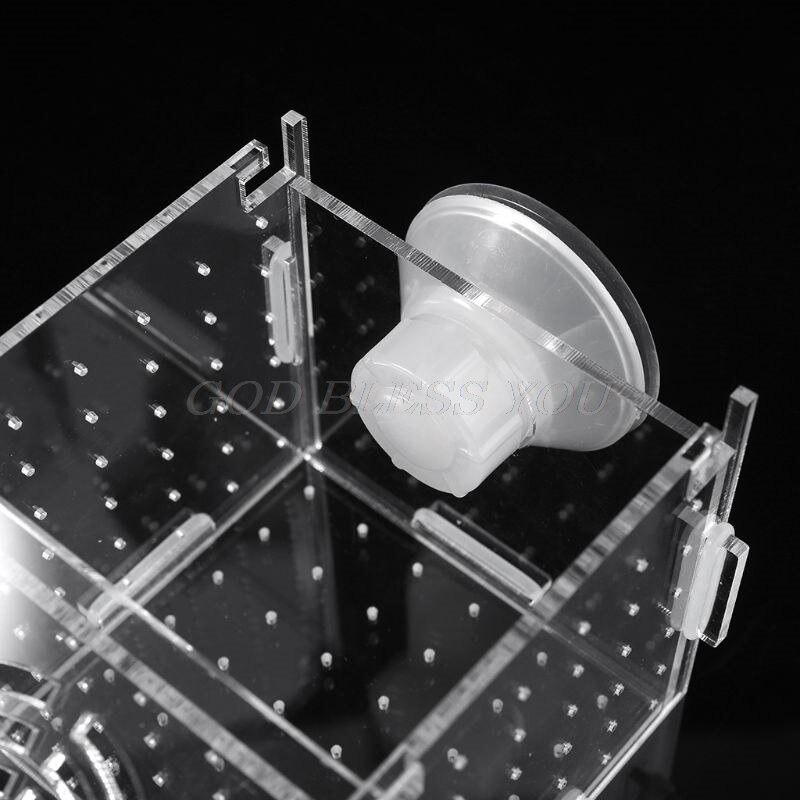 Aquarium Fish Breeding Isolation Box Baby Fish Incubator Hatch Breeder Fish Tank