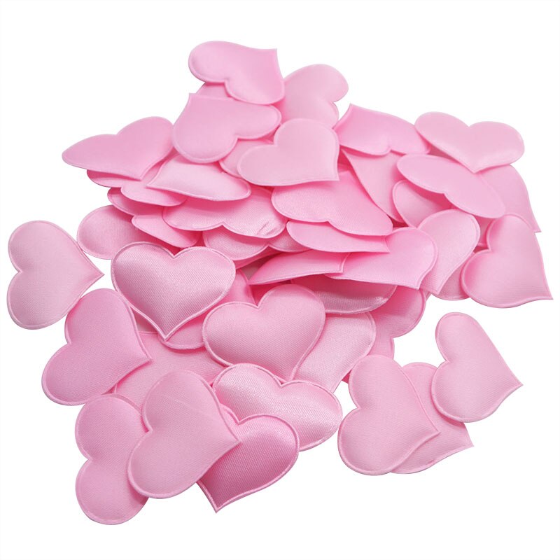 Esponja de confeti con corazón romántico para decoración de San Valentín, 100 Uds., pétalos de corazón, confeti de boda, bricolaje
