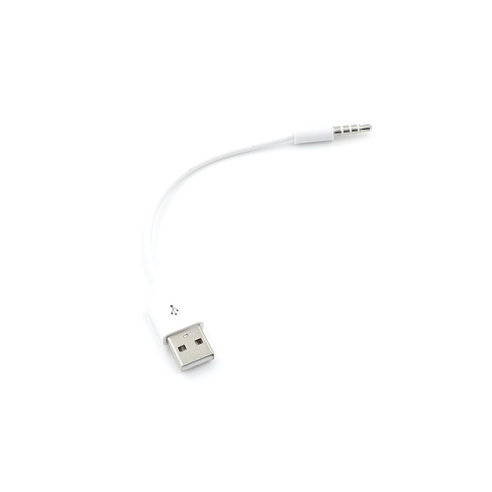 3.5Mm Jack Aux Naar Usb 2.0 Charger Data Sync Audio Adapter Kabel Voor Apple Ipod Shuffle 3rd 4th 5th 6th Gen MP3 MP4 Speler Cord