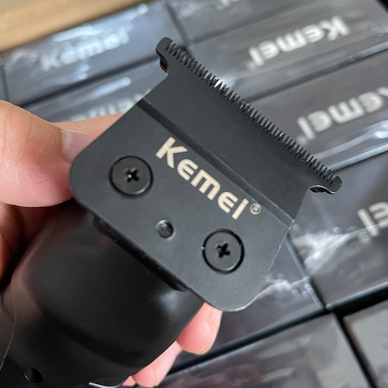 Kemei 2299 Barber Akku-Haarschneider 0 mm Zero Gapped Carving Clipper Detailer Professionelle elektrische Finish-Schneidemaschine