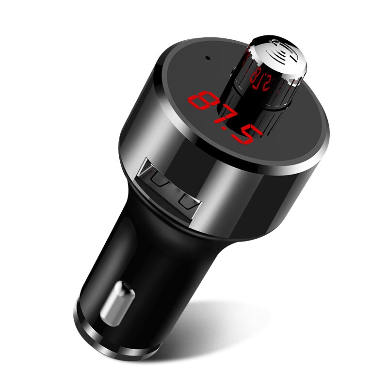 MEIDI Auto Bluetooth Fm-zender Radio Adapter Auto MP3 Speler Dual USB Car Charger Handsfree Car Kit: Default Title