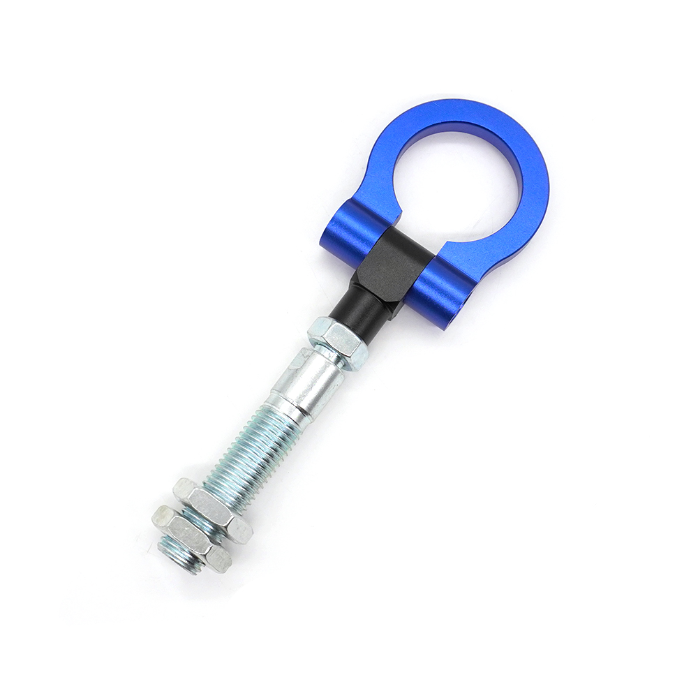 R-EP Tow Hook trailer hook Red Folding Ring Racing Heavy Duty Durable And Super Strength for Hyundai Veloster: Blue