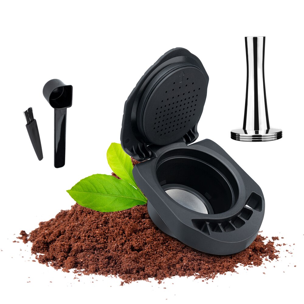 Adattatore per capsula di caffè riutilizzabile per macchina Dolce gusto PICCOLOXS convertitore di cialde per caffè caffè espresso ricaricabile per Nescafe GenioS Cafetera: 1A1T