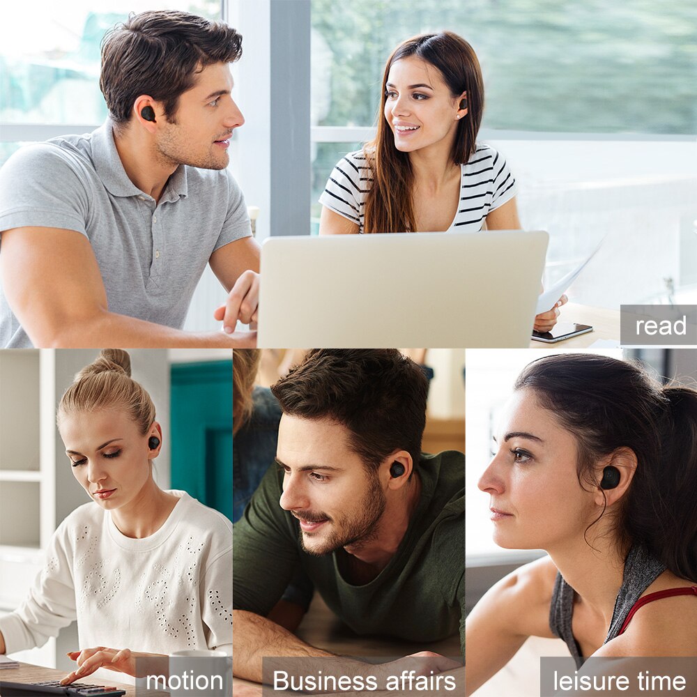 SYLLABLE-auriculares inalámbricos S115, cascos con potentes graves, TWS, reducción de ruido para música, Chip QCC3020 de SYLLABLE S115, auriculares de deporte inalámbrico
