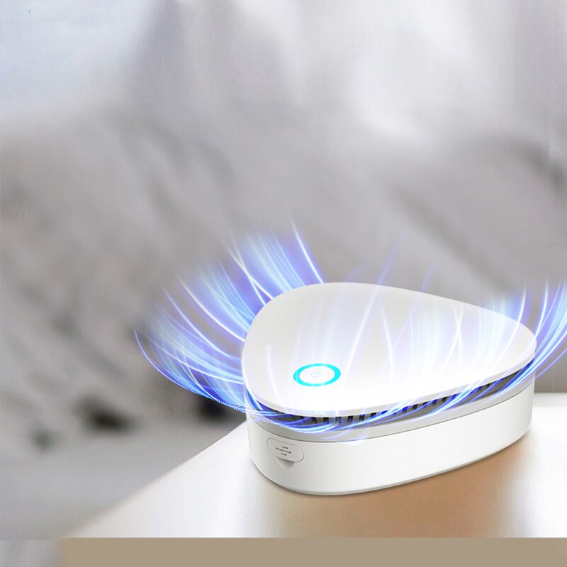 Mini generador de ozono desodorante purificador de aire USB recargable nevera Purificador Portátil aire pequeño espacio claro olor