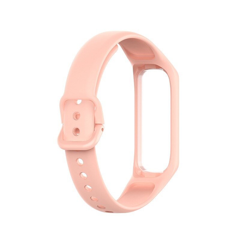 Essidi Soft Silicone Bands For Samsung Galaxy Watch Fit e R375 Smart Bracelet Wrist Band Strap For Samsung Galaxy Fit e Correa: Pink