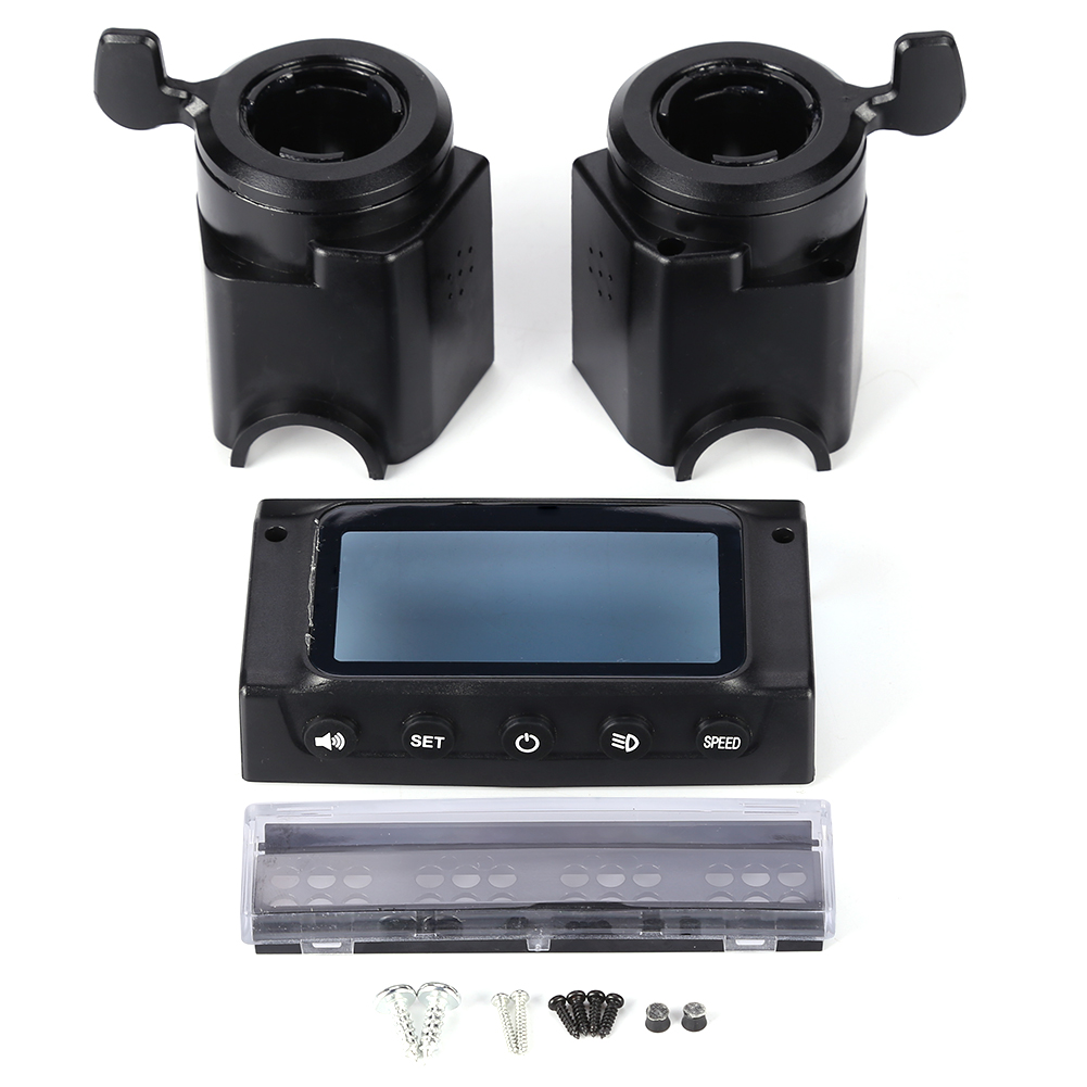 1 Set Elektrische Scooter Scherm Beschermende Cover + Links/Rechts Duim Handvat + Lamp Behuizing Kit Vervanging Voor Kugoo s1 S2 S3 Onderdelen