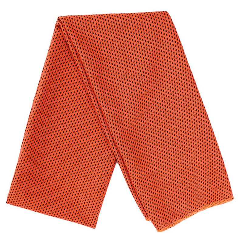 Car Towel Cool Towel Ice Cold Enduring Running Jogging Gym Chilly Instant Cooling Outdoor Sports Towel Swimming Towels Summer: Orange
