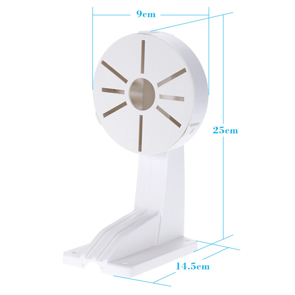 Universal Wall Mount Hanging Plastic Bracket For CCTV Dome Camera Waterproof Multiple Hole Sites Suit Different Camera Size