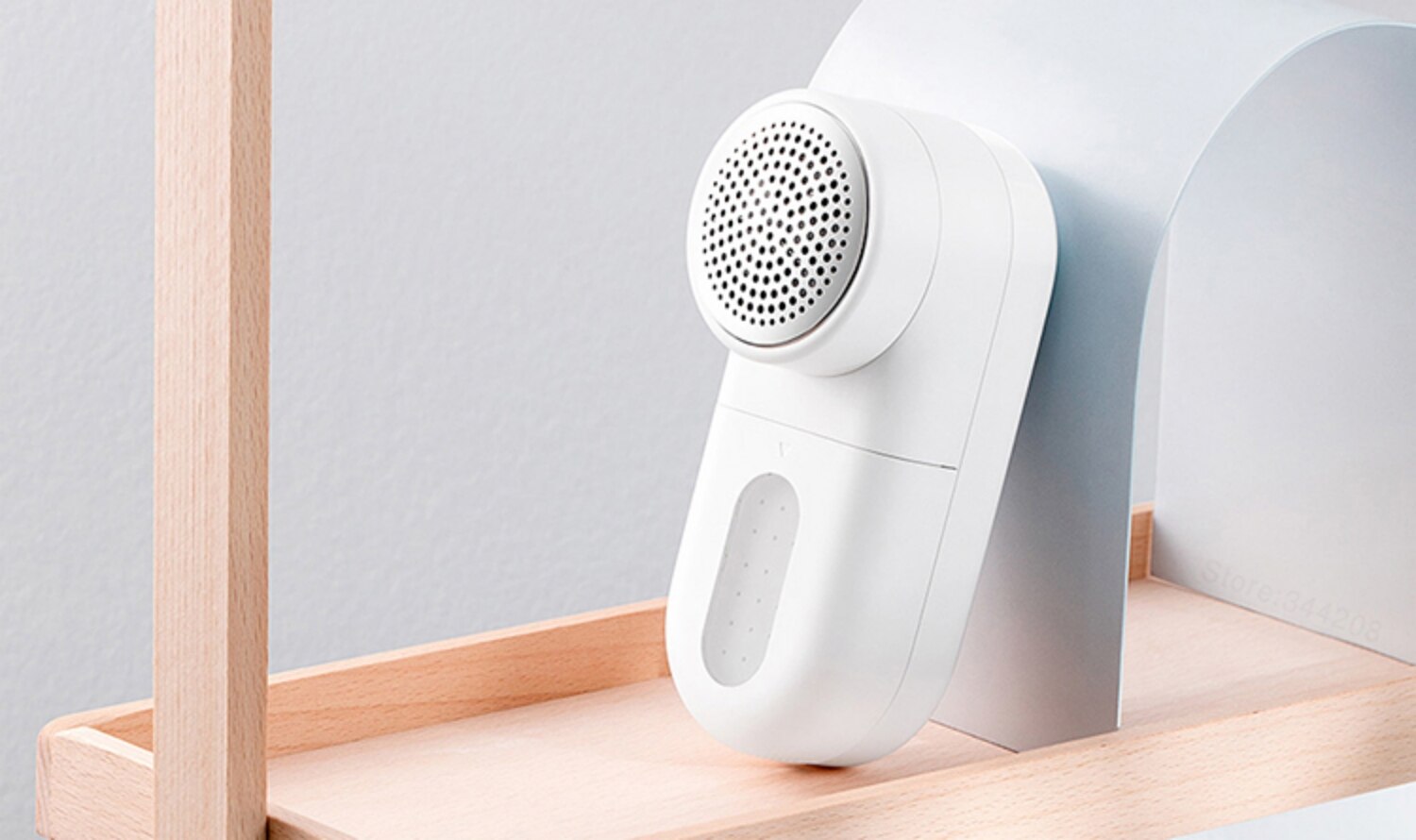 GAIATOP Rasoio Per Tessuti, Ricaricabile, Per Rimuovere Pelucchi E Maglioni, Display Digitale Intelligente, Per Peli E Pelucchi, Per Vestiti E Mobili, Colore Bianco (1 Pezzo - Foto 13