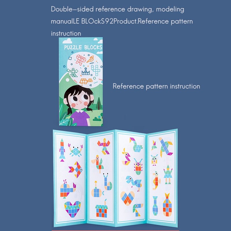 Fbil-Puzzel Educatief Speelgoed Voor Kinderen Creatieve Spelletjes Puzzel Leren Kinderen Ontwikkelen Houten Geometrische Vorm Speelgoed