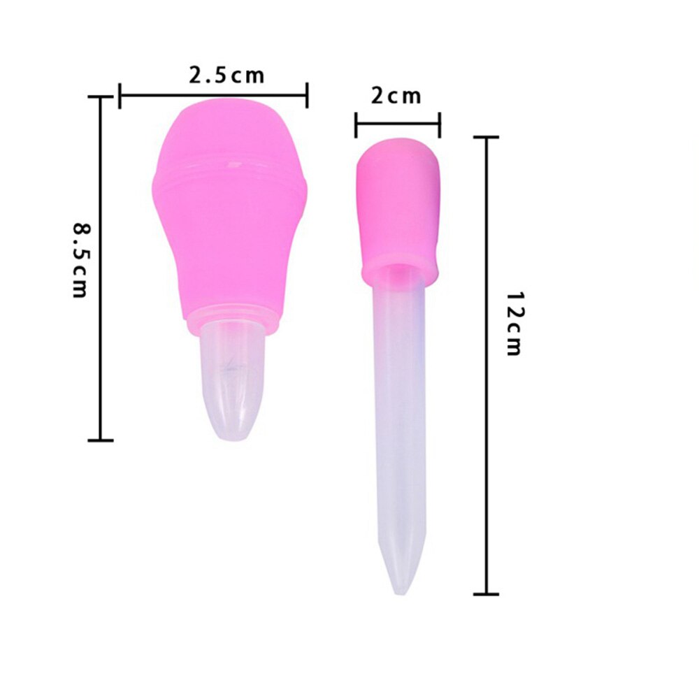 2 pçs/set infantil crianças macio silicone nasal aspirador de pó otário nariz muco snot bomba aspirador nasal nariz muco mais limpo