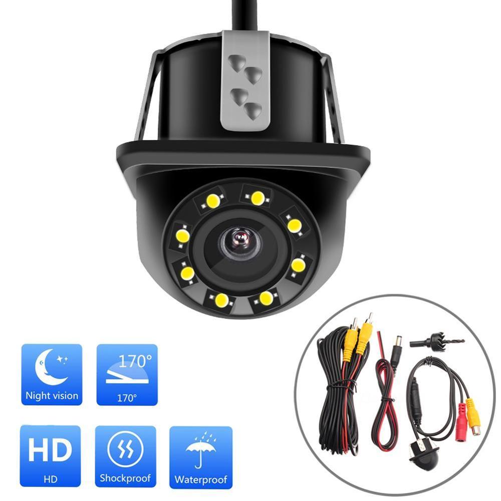 Different kinds 170 Degree Car Rear View Camera 4 LED Night Vision Reversing Auto Parking Monitor CCD Waterproof HD Video