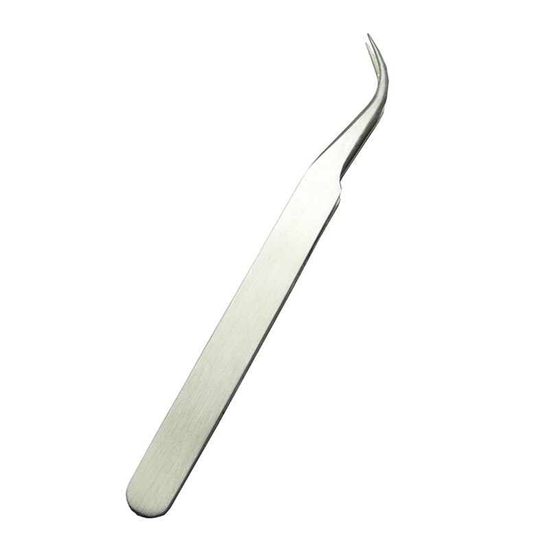 Rostfritt stål böj böjd pormask akne klämma pincett finne komedon remover kit ansiktsrengöring 3 färger