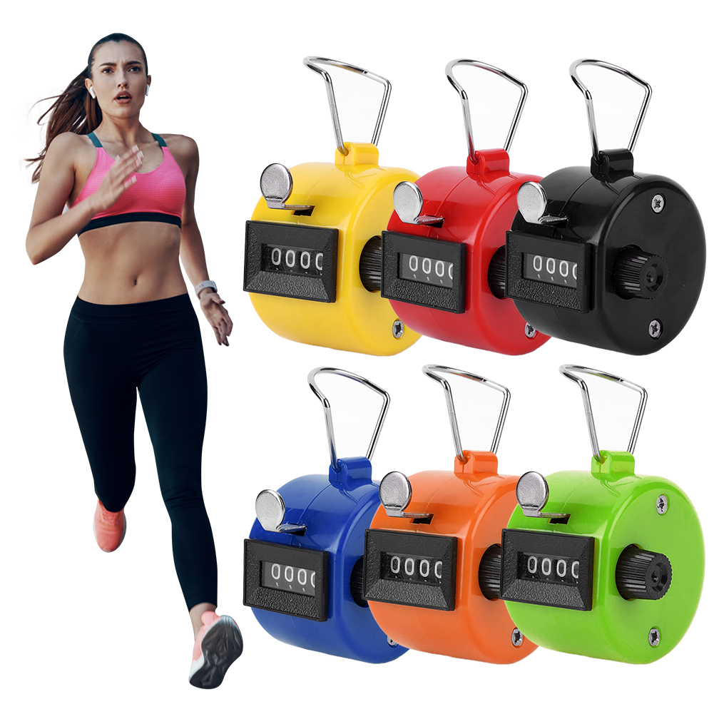 Hand Mechanical Counters Clickers Number Counter Pitch Counter for Counting Knitting Coaching Golf Fishing