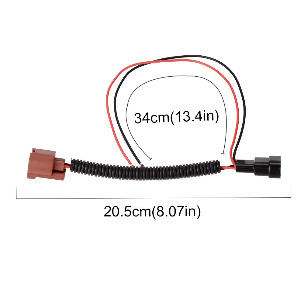 YUNPICAR OEM 9006 HB4 Male Female Adapter Wiring Harness Sockets Pre-wired Connector For Headlights Fog Lights