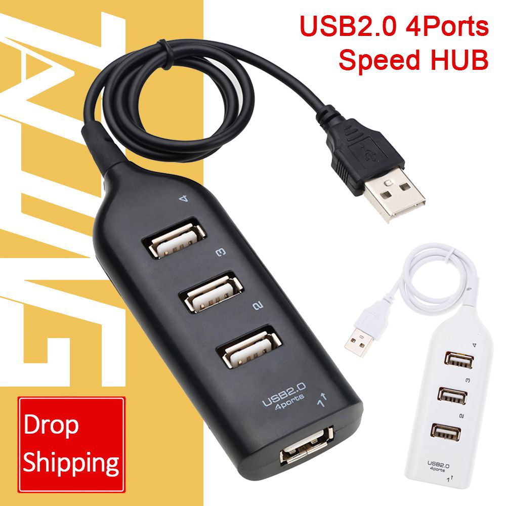TATING Universal USB Hub 4 Port USB 2,0 mit Kabel High Speed Mini Hub Buchse Muster Splitter Kabel Adapter für laptop PC