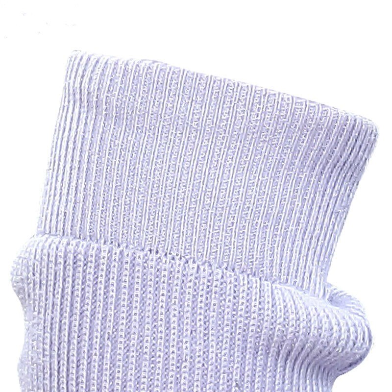 1 par vinter tykke varm strik piger blomst pink benvarmere til balletdanser one size stretch støvle sokker lilla