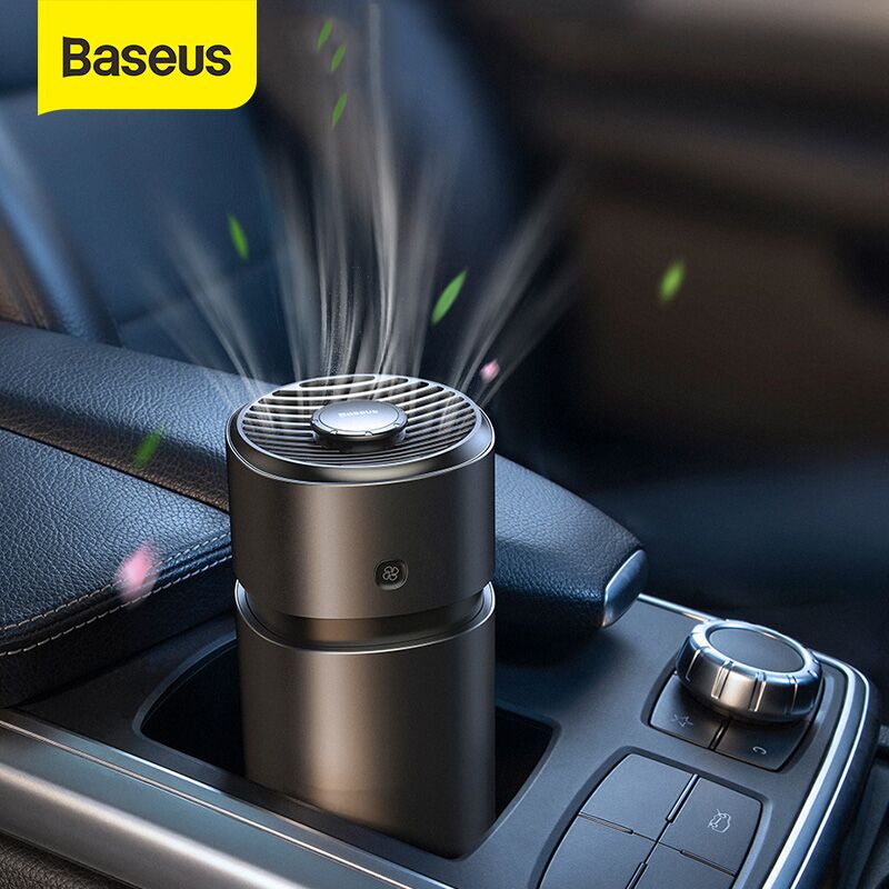 Baseus odświeżacz powietrza robić samochodu oczyszczacz z wentylatorem zapach formaldehyd eliminator rozpylacz robić aromaterapii filtr powietrza robić domu biurowego