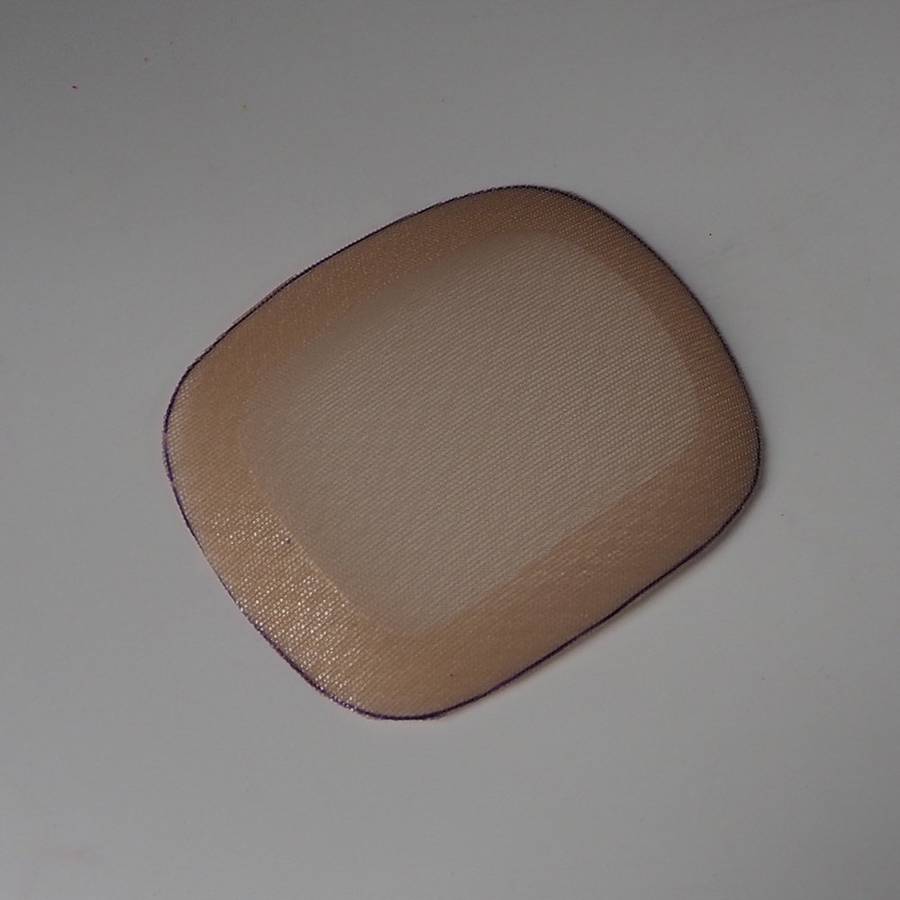 Cuffia base per topper per capelli a doppio strato 9X11 cm per realizzare pezzi di capelli da donna