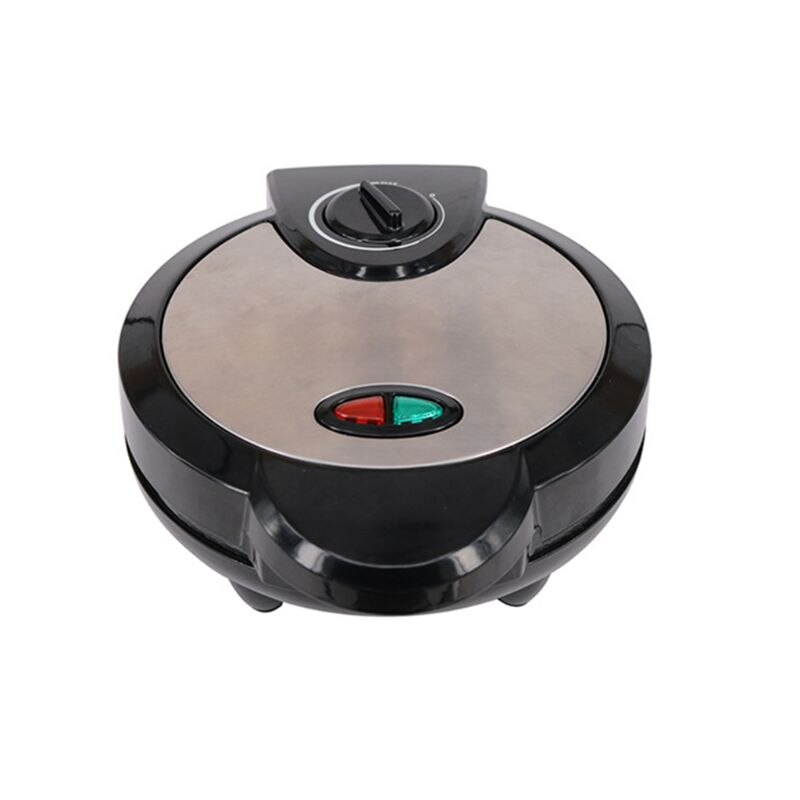 Round Nonstick Electric Stroopwafel Syrup Waffle Maker Baker Machine Stainless