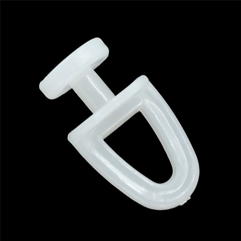 Rail de rideau en plastique, 60 pièces, poulie de rideau, fenêtres modernes, accessoires de quincaillerie, fournitures
