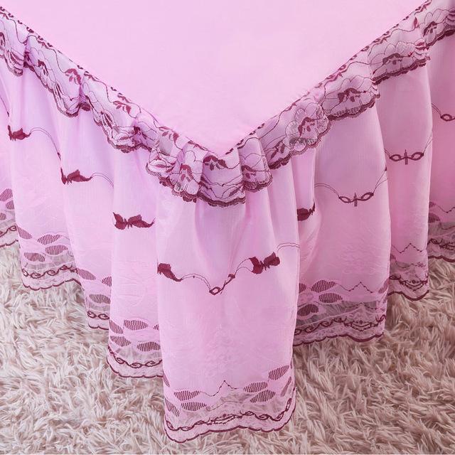 35 literie lit volants jupe-lit jupe brossé microfibre couvre lit: 1 / 200x220cm
