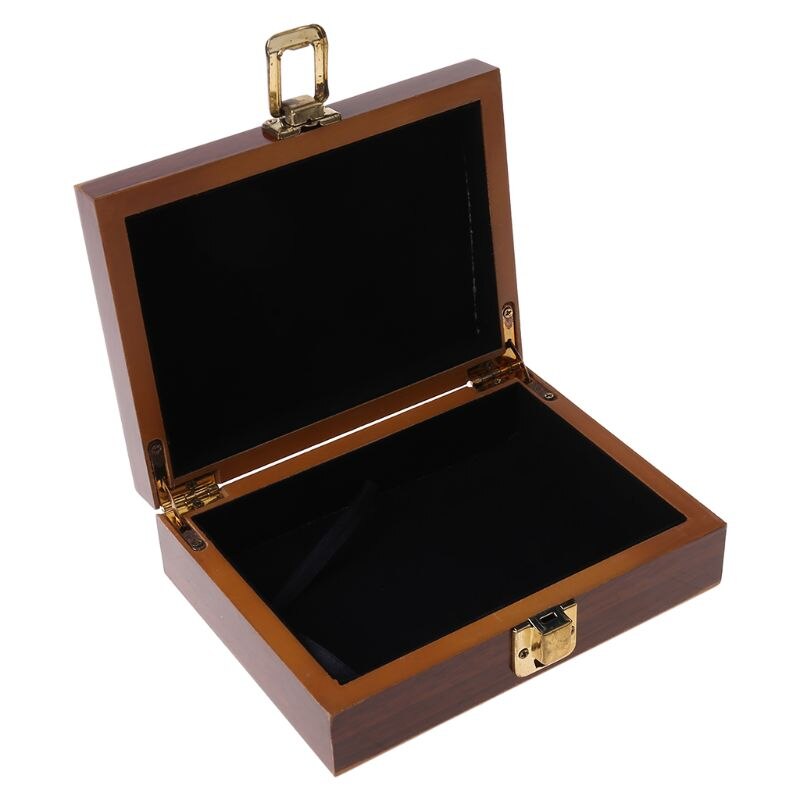 Wooden Bible Book Jewelry Storage Box Eid Ramadan Festival Decoration Organizer