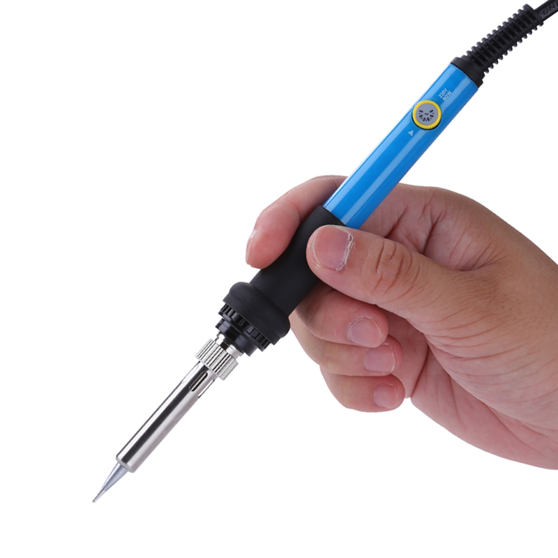 220v eu justerbar temperatur elektrisk lödkolv 60w svetslödkolv reparationsverktyg