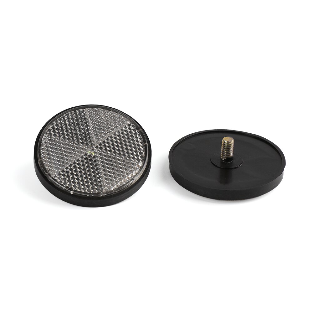 2pcs Oval&Round Bicycle Bike Spoke Reflector Safety Warning Light Wheel Rim Reflective Mount Night Reflectors Flashing Lights